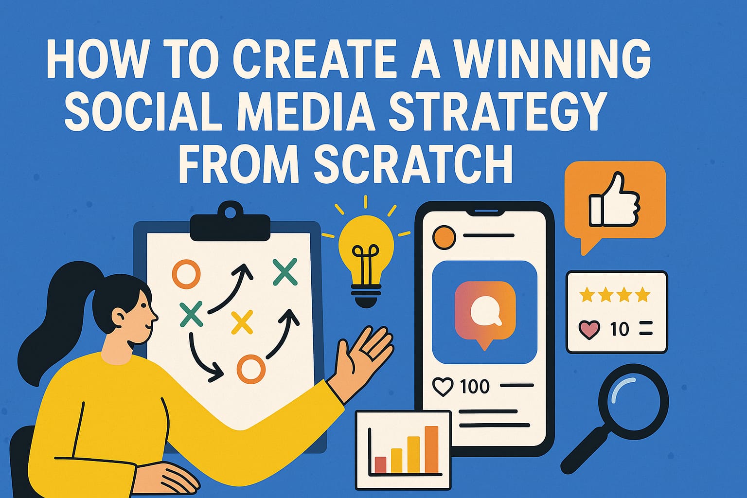 How to Create a Winning Social Media Strategy from Scratch